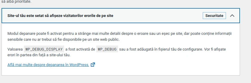 wordpress-error